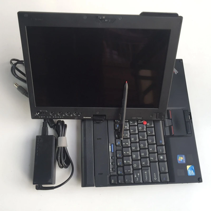 Высокое Качество для lenovo X201T ноутбук I7 и 4 Гб ОЗУ диагностический компьютер для mb star c4/c5 и bmw icom a2