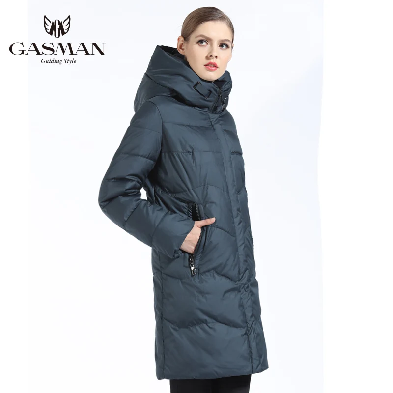 Fashion Coat Jacket Women's Hooded Warm Parkas Plus Size 7XL 6XL Parka Coat For Women Female New Winter Collection 2018 GASMAN