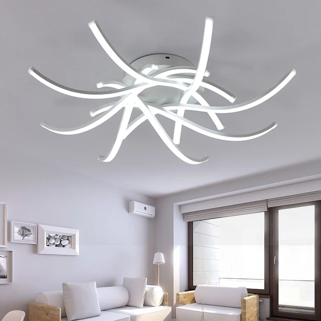 Nowoczesne Lampy Sufitowe Led Grono Pierścionki Dla Salon Sypialnia