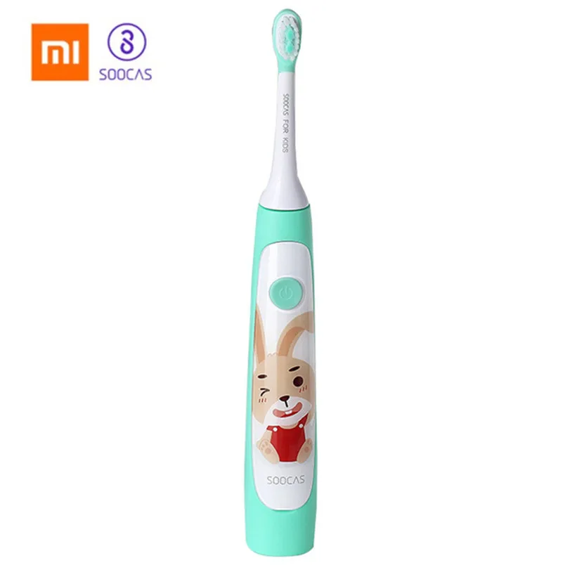 

SOOCAS C1Waterproof Sonic Kid Electric Toothbrush with 2Pcs Brush Heads Rechargeable Toothbrush Dental Care ToothBrush XJ