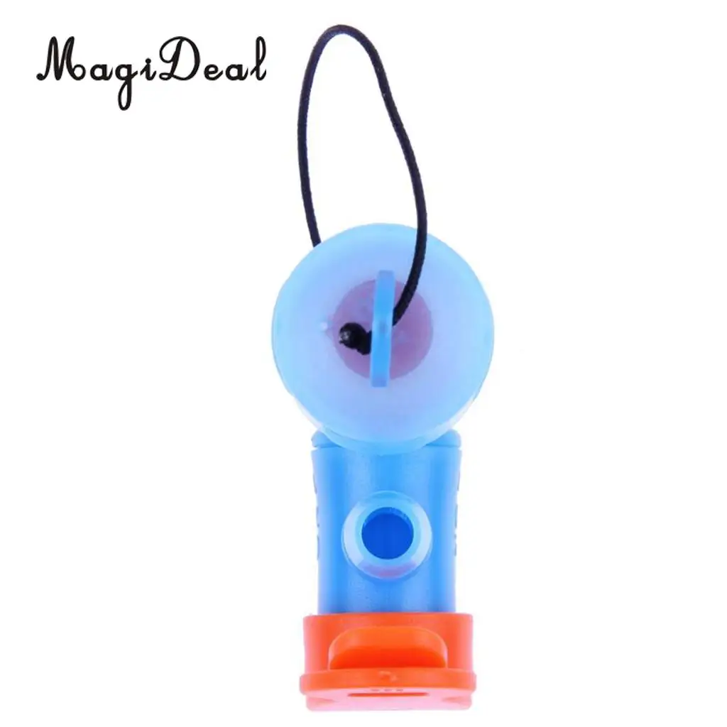 MagiDeal Outdoor Water Bags Silicone Straight Hydration Pack Suction Nozzle Bite Valve Mouthpiece With Clip Camping Essential