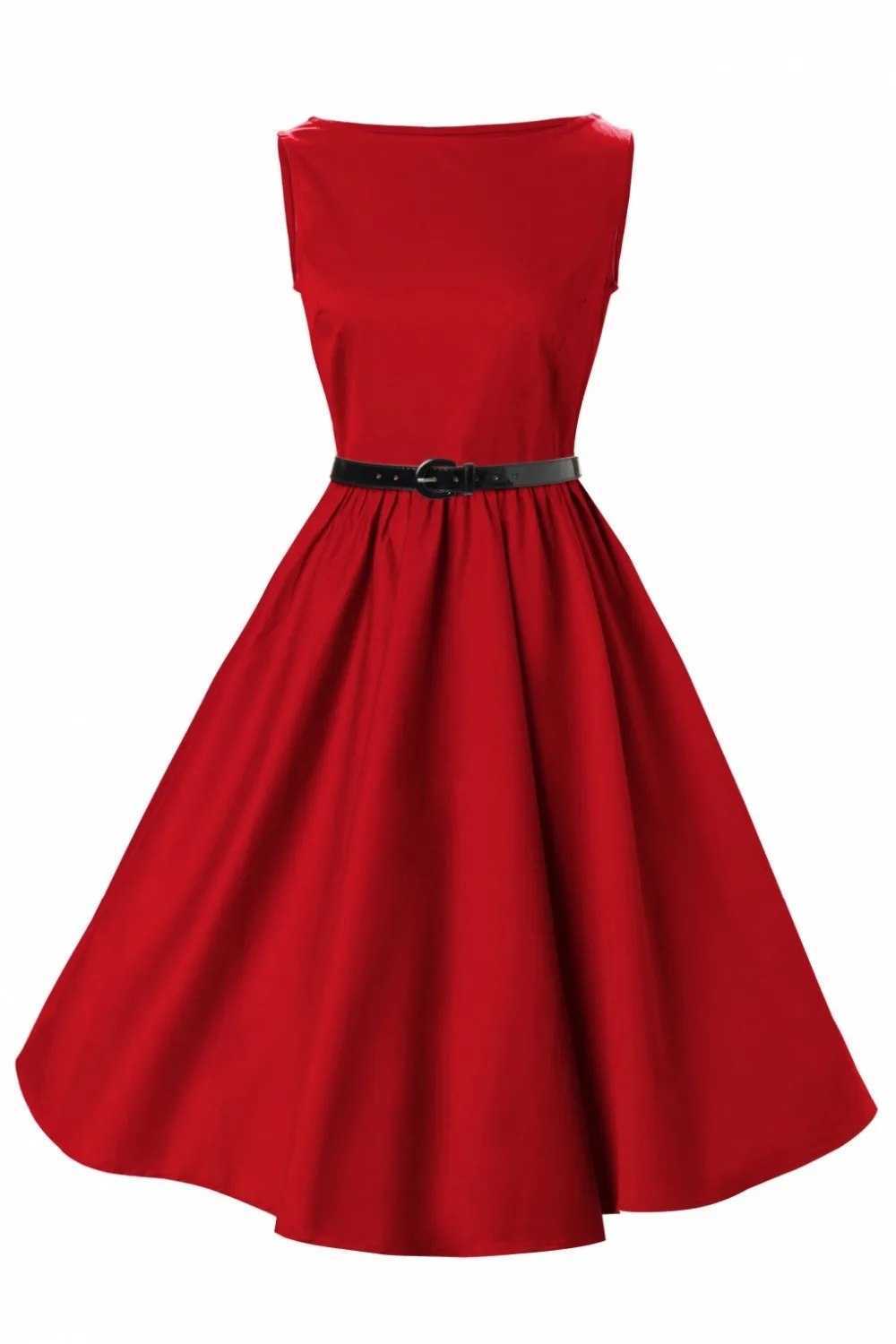 swing dance clothes women simple design retro vintage 50s dresses red