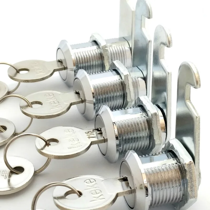 

Aluminum Alloy Cylinder Barrel Lock Set 2 Cles for Mailbox Drawer 20mm QJS Shop