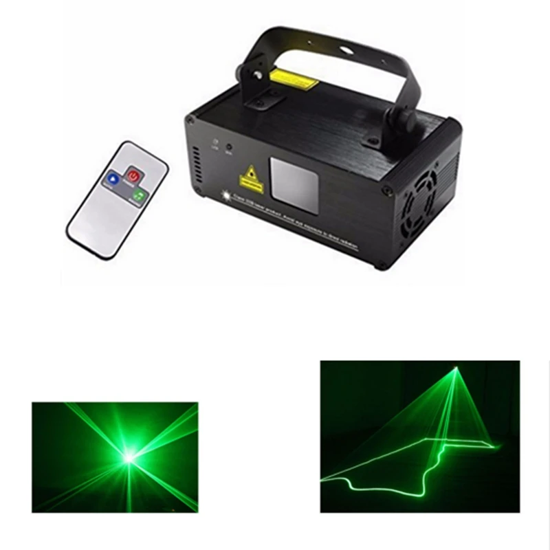 

Good quality Remote 50mw Green Laser Projector Professional Stage Lighting Effect DMX 512 Scanner DJ Disco Party Show Lights