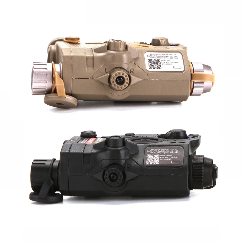 Caixa de Bateria Verde com Branco Lanterna e Lente Askco Airsoft Militar Tático - Peq-15 Laser Ponto Led ir Orangial an 11 Askco airsoft militar tático an PEQ-15 caixa