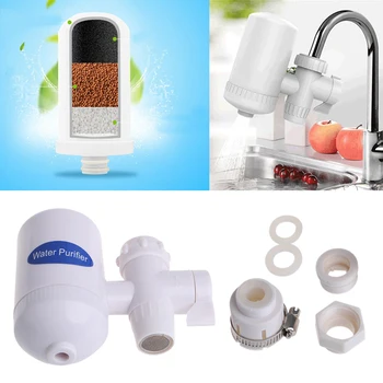 

Home Kitchen Cleanable Ceramic Cartridge Faucet Tap Water Clean Filter Purifier