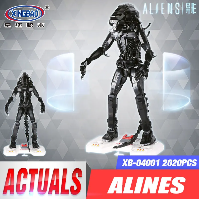 

XingBao 04001 Block 2020Pcs Genuine Creative Movie Series The Alien Robot Set Children Educational Building Blocks Bricks Toys