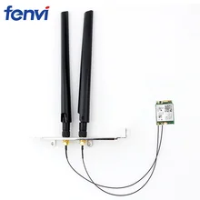 1730 Мбит/с беспроводной 9260NGW Wifi Настольный комплект кабель-Антенна для NGFF/M.2 7265NGW 8265NGW 9260AC Wi-Fi беспроводной адаптер для карты беспроводной адап...