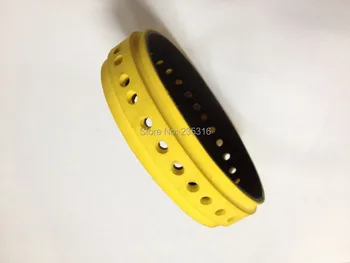 

Free ship,Heidelberg SM74 M2.015.843 M2.015.871/B yellow suction tape belt sheet slow down belt