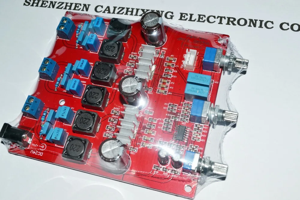 Плата цифрового усилителя TPA3116 2 1 (100 Вт + 50 Вт) сабвуфер|digital amplifier board|subwoofer 100wsubwoofer