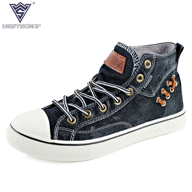 

Men Shoes 2016 New Arrival Men's Fashion Solid Denim Cloth Shoes Male Autumn Spring Breathable Zapatos Hombre Canvas Shoes Men