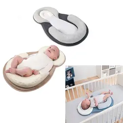 Для сна позиционер матрас защитная подушка против скатывания подушки Регулируемый новорожденных стереотипы предотвратить плоской