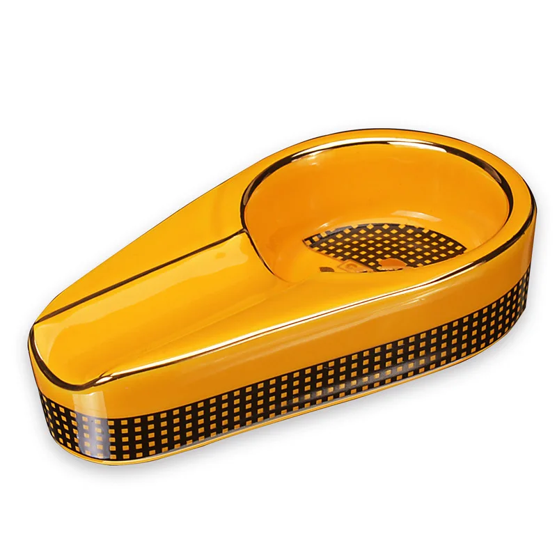 COHIBA керамическая пепельница для сигар аксессуары курения табака дорожные