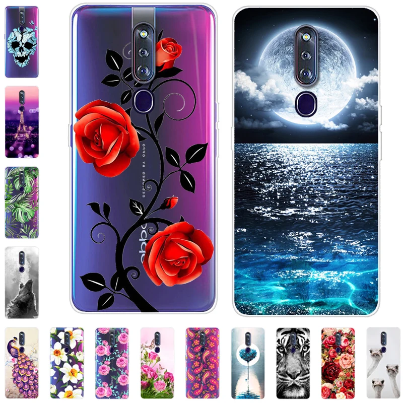 

For OPPO F11 Pro Case Silicone soft tpu tiger Back Cover For Oppo F11 Pro Case F 11 Pro 6.53'' phone cases f11pro Protective