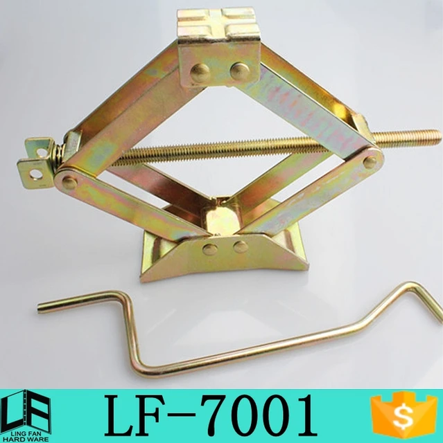 Cheap price small lift jack , screw car jack LF 7001in Hinges