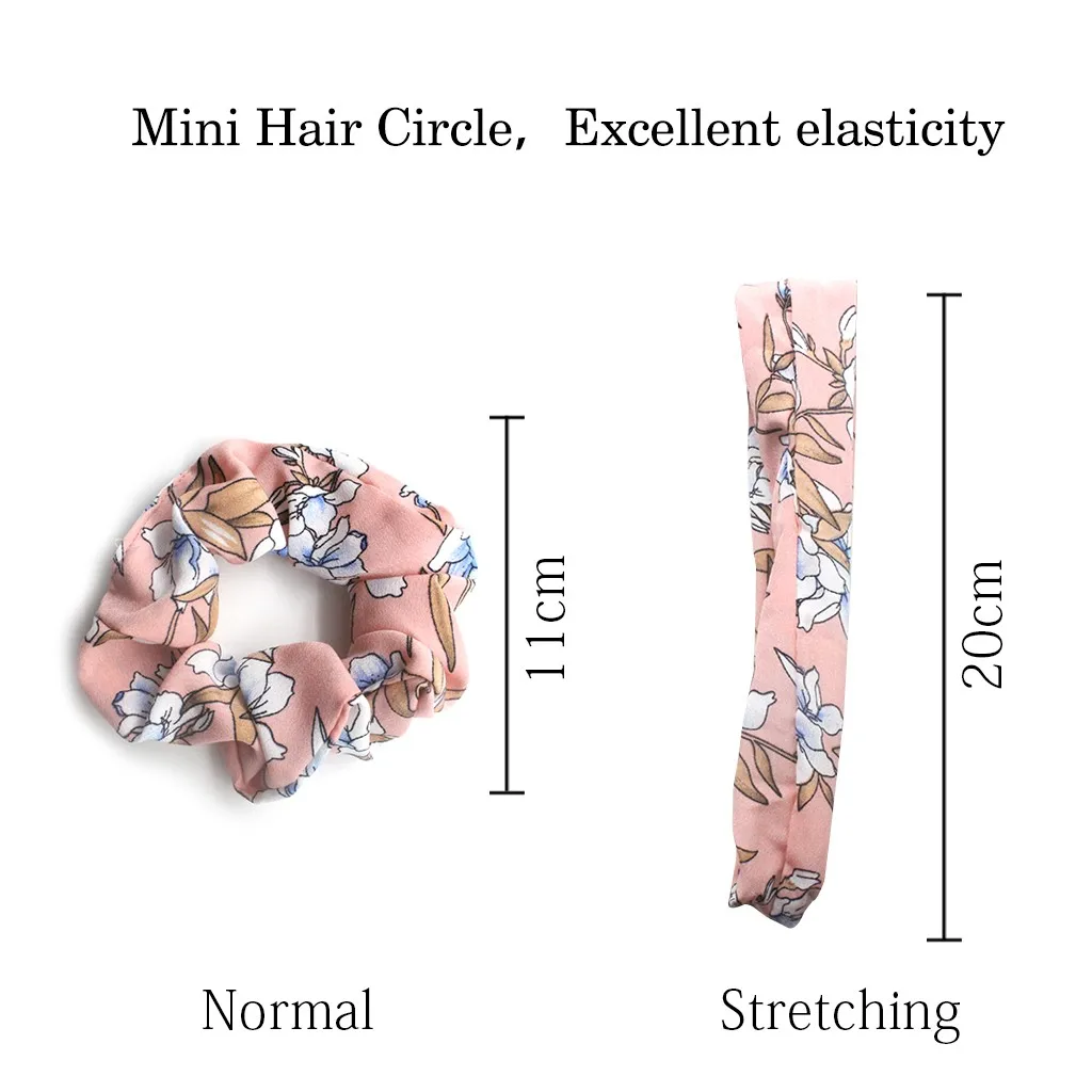 Резинки для волос из шифона, резинки для волос, 25 стилей, яркие разноцветные повязки для волос для женщин, 25 шт., шифоновый инструмент для веревки