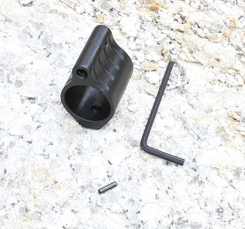 AR Steel Low Profile Gas Block Plus Roll pin Without Any Markings Free