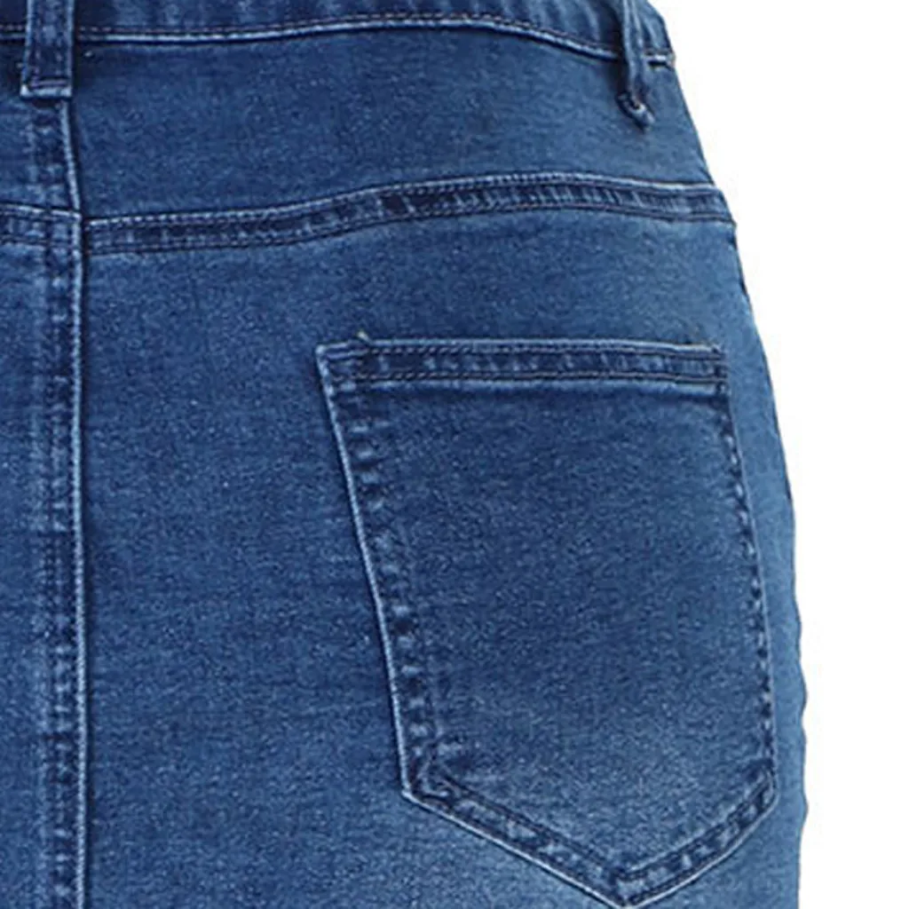 Женская высокая посадка на пуговице летние юбки женские s джинсовая юбка женские мини юбки ампир шорты Юбки Узкие Короткие карандаш мая
