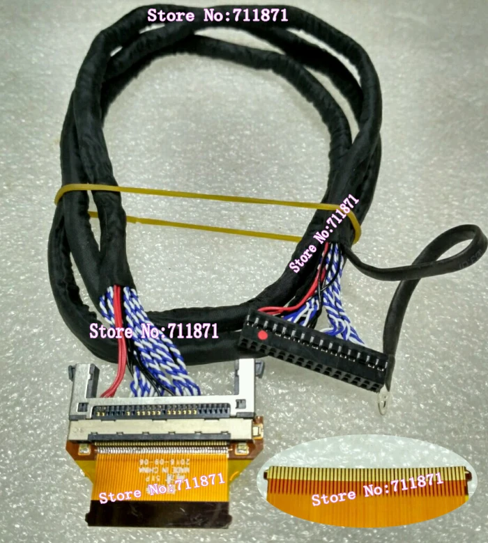 

51P FFC FPC FI-R51HL Screen cable Line LVDS 2ch 8Bit 51Pin HD Screen Line Double eight 8Bit R51HL R51 51P LVDS FPC Screen Cable