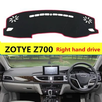 

Taijs Car dashboard cover Pad for Zotye Z700 polyester Fiber Auto dash board protective Mat for Zotye Z700 right hand drive