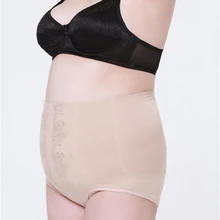 Сексуальное Кружевное женское нижнее белье размера плюс 5XL, Утягивающие трусики с высокой талией, 125 кг, утягивающие корсет, марлевые, облегающие тело, для материнского живота