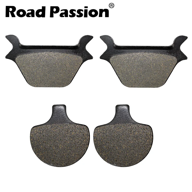 

Road Passion Motorcycle Front & Rear Brake Pads For HARLEY FXD FXDL FXDWG FXR FXRS FXRT FXRD FXLR 1988 1989 1990 1991-1999