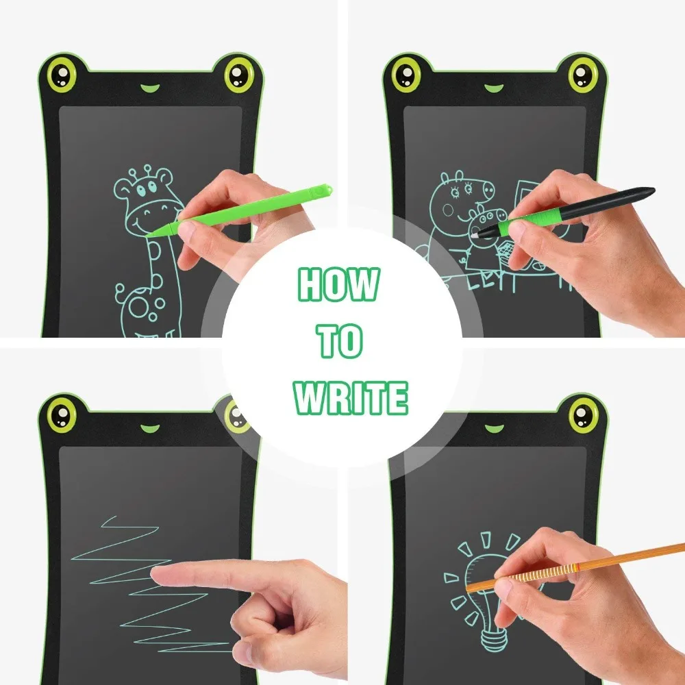 NEWYES 8,5 дюймов графические планшеты цифровой ЖК-планшет для рисования электронный почерк колодки с стилусом сенсорная ручка подарок для детей