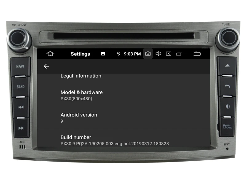 Clearance Navirider autoradio gps navigation android 9.0 car radio Player for SUBARU OUTBACK 2008-2013 stereo bluetooth AUTO accessories 5