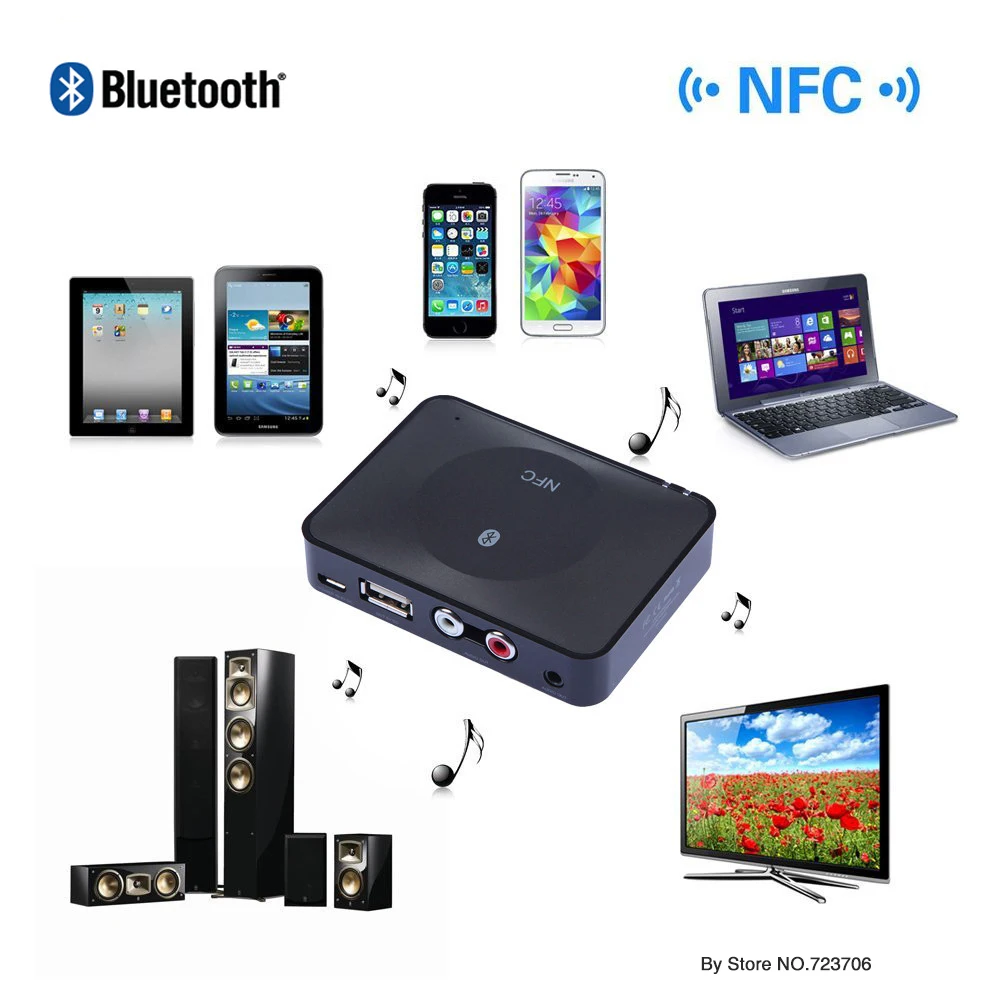 1000W Bluetooth Audio Receiver Home Theater System - funkyfabricsdesign