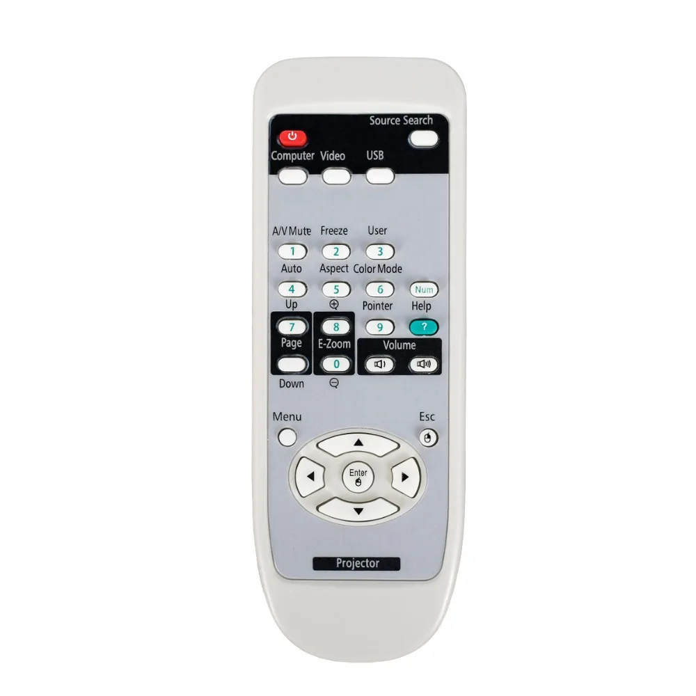 

remote control suitable for epson projector 83c 84+ 85+ 825+ 826W+ 93+ EB-C250X EB-C250XS EB-C250XC EB-C260S TYEPSON01