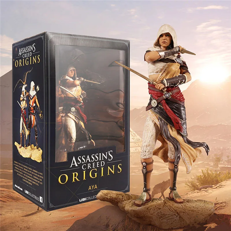Игра вокруг Assassin's Creed Aya Origin модель статуя в коробке ручная Assassin &amp # Creed|Игровые
