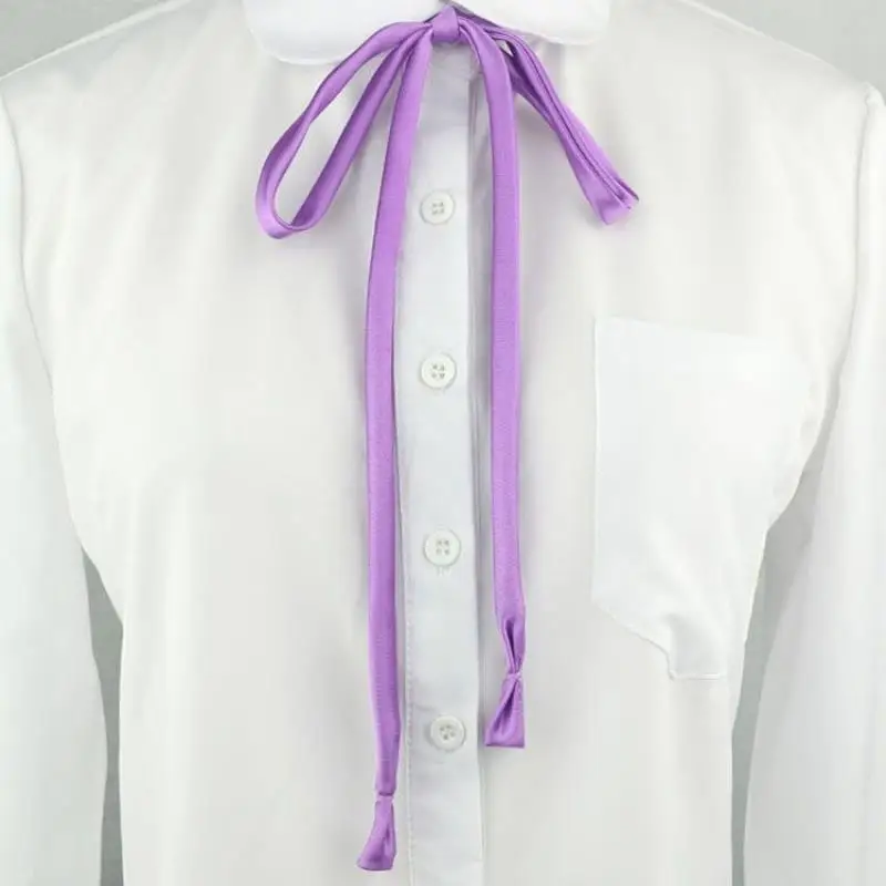 JK uniform collar rope girl collar rope flare sailor suit bow tie elegant Chic collar flower ribbon