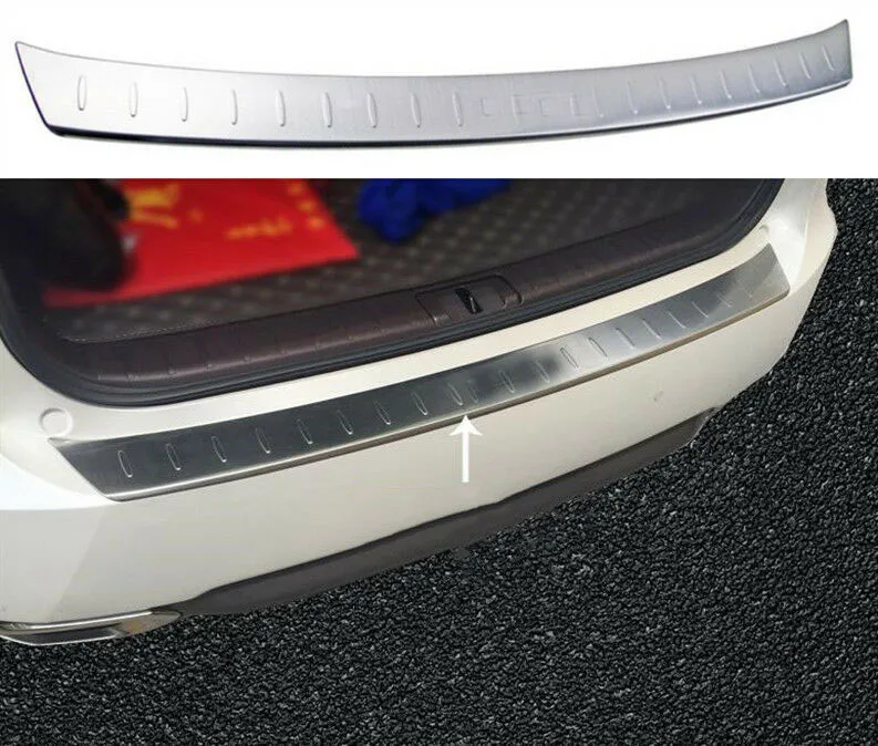 

FIT For 2016-2018 LEXUS RX350 RX450H Rear Bumper Protector Sill Plate Cover Trim