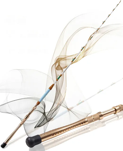 Best price at $153 Cheap Boat Fishing Rod 1.6/1.8/2.1/2.4m High-grade Personality Handmade Custom Spinning Lure Rod Deep Sea Trolling Iron Rod