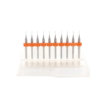 

10pcs/set Tungsten Steel Drill Bit PCB Mini Drilling Kit Woodworking Tools
