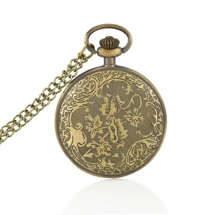 Антикварный Юнион Джек Британский флаг дизайн кварцевые карманные часы кулон ожерелье цепь часы подарок LXH