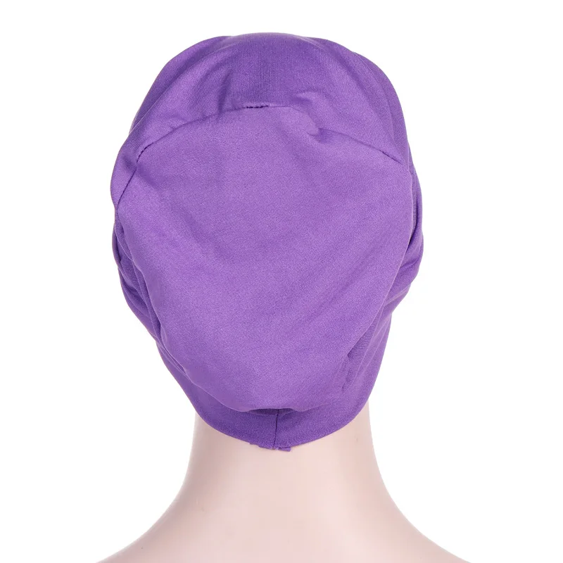 Новый мусульманский перекрестный шарф Внутренняя Хиджаб Кепка мусульманская голова износ крышка шапка тюрбан головной платок головной