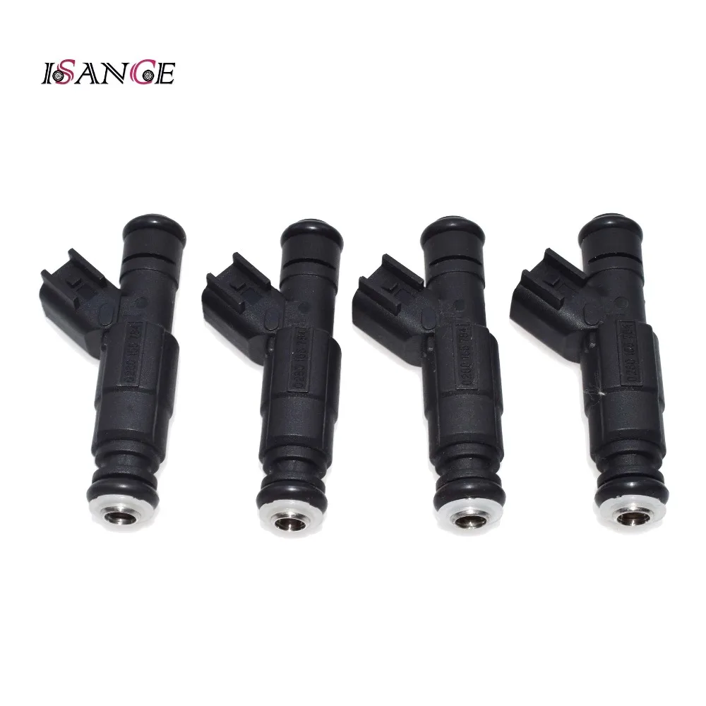 

ISANCE 4PCS Flow Matched Fuel Injector 250CC/ Min 3 bar 4-hole For Jeep Grand Cherokee Wrangler Cherokee 4.0L 0280155784