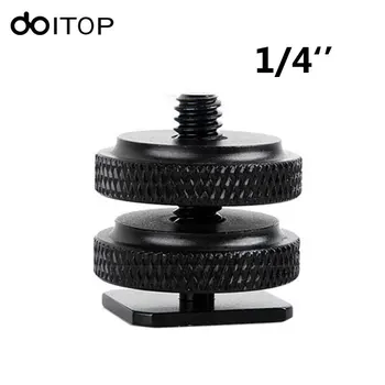 

DOITOP 1/4" Tripod Mount Screw with Double Layer to Flash Hot Shoe Adapter Holder Mount Photo Studio Accessories #2