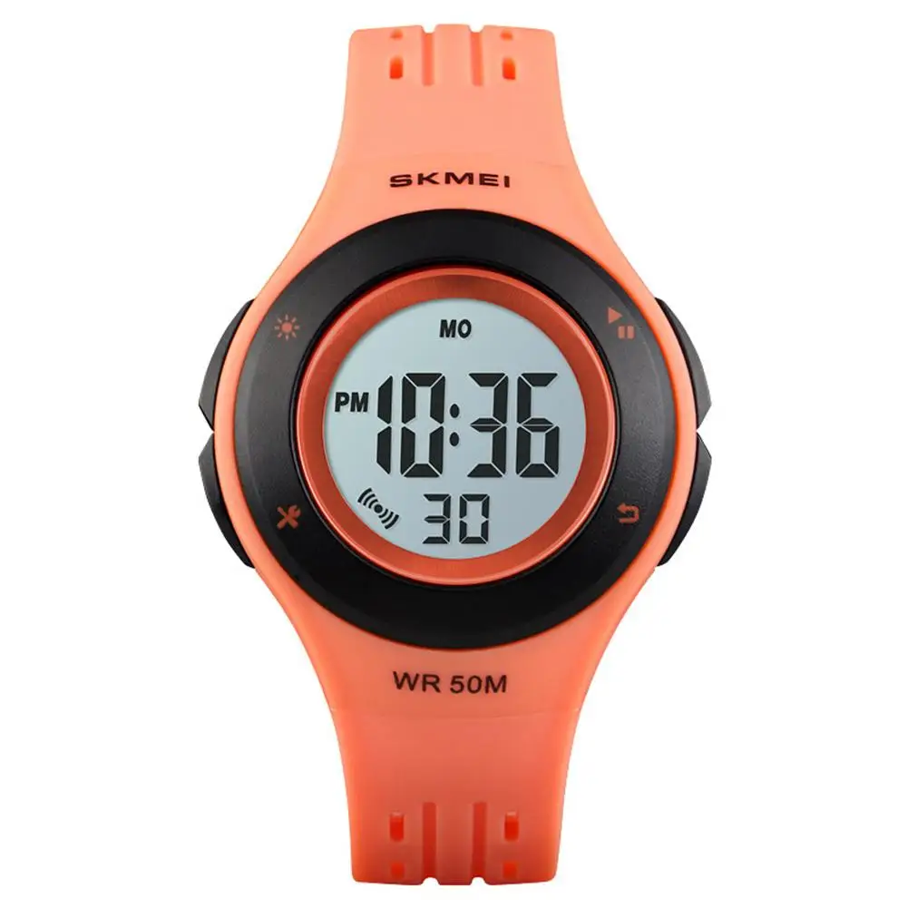 

LED Children Waterproof Alarm Calendar Stopwatch Student Digital Wrist Watch New