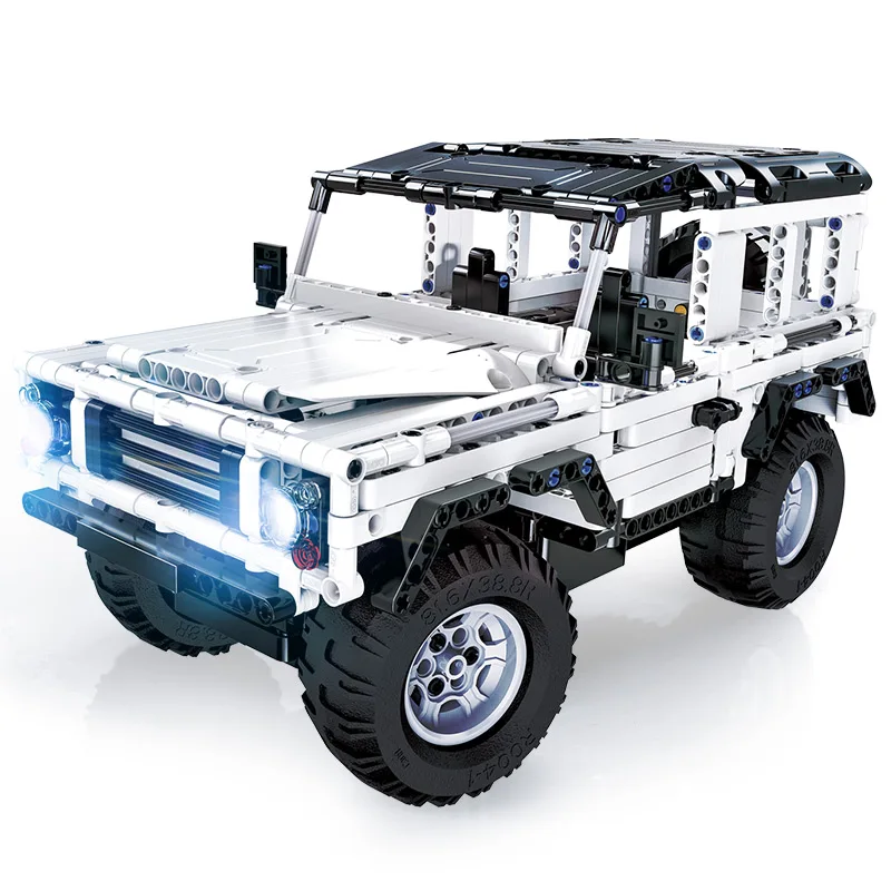 

533pcs Technic Series RC Racing Car Building Blocks SUV Model Bricks Toys Electric Motor Power Function Bluding Blocks Bricks