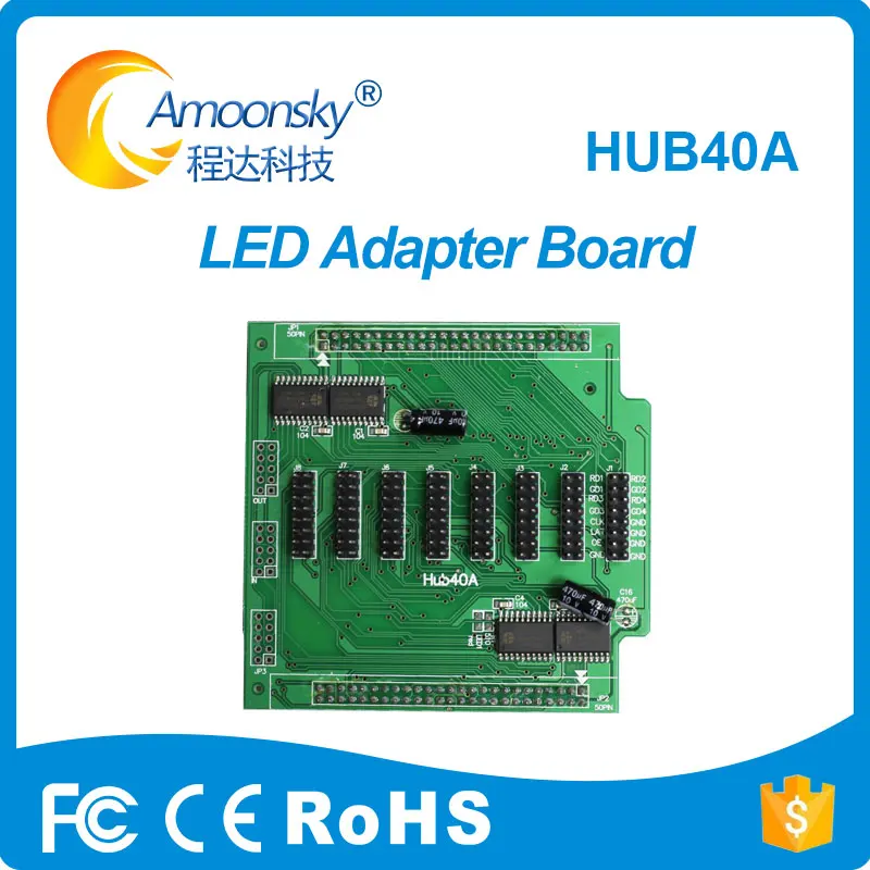 Адаптер для карт Amoonsky Hub75 hub40 hub94 hub75 b hub40a hub07 hub17 hub41 hub127 hub100 hub HUB 08 12 97 100 18|Дисплеи| |