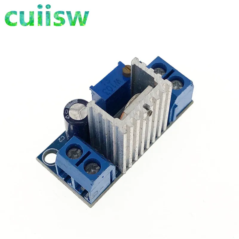 

5Pcs LM317 Adjustable Voltage Linear Regulator Power Supply LM317 DC-DC 4.2-40V To 1.2-37V Step Down Buck Converter Board Module