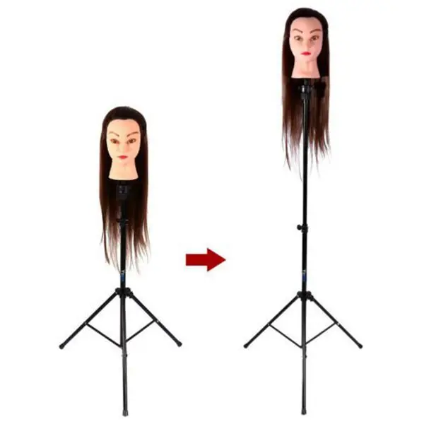 Регулируемый штатив подставка держатель манекен голова штатив Парикмахерская учебная головка держатель волос парик стенд инструмент