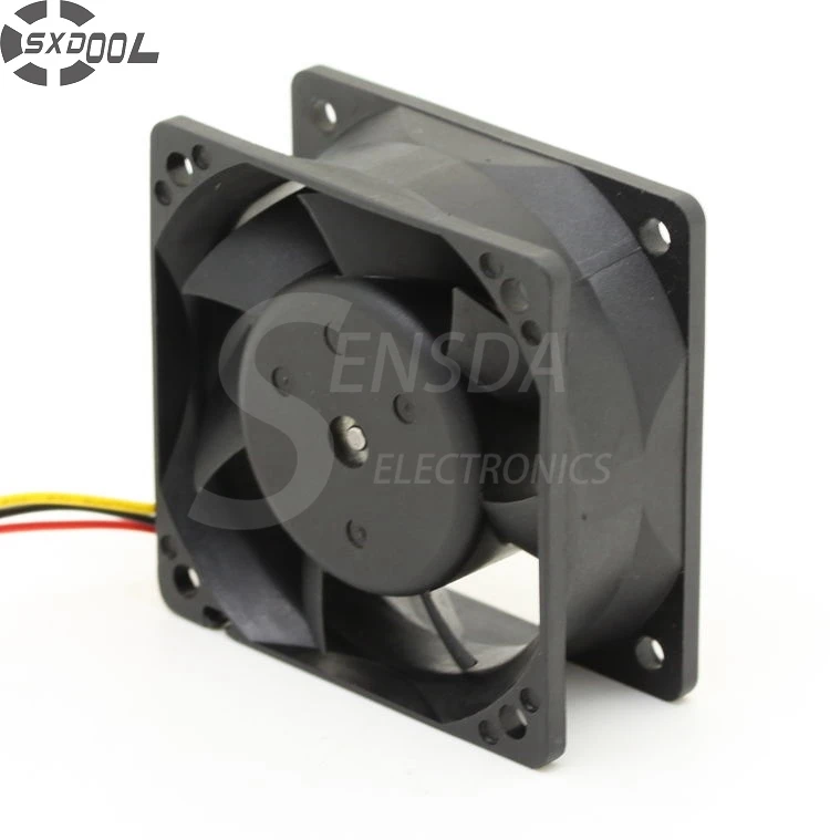 SXDOOL FBA06A12V 6025 60 мм 6 см DC 12V 0.3A 3-проводной Серверный корпус осевые вентиляторы