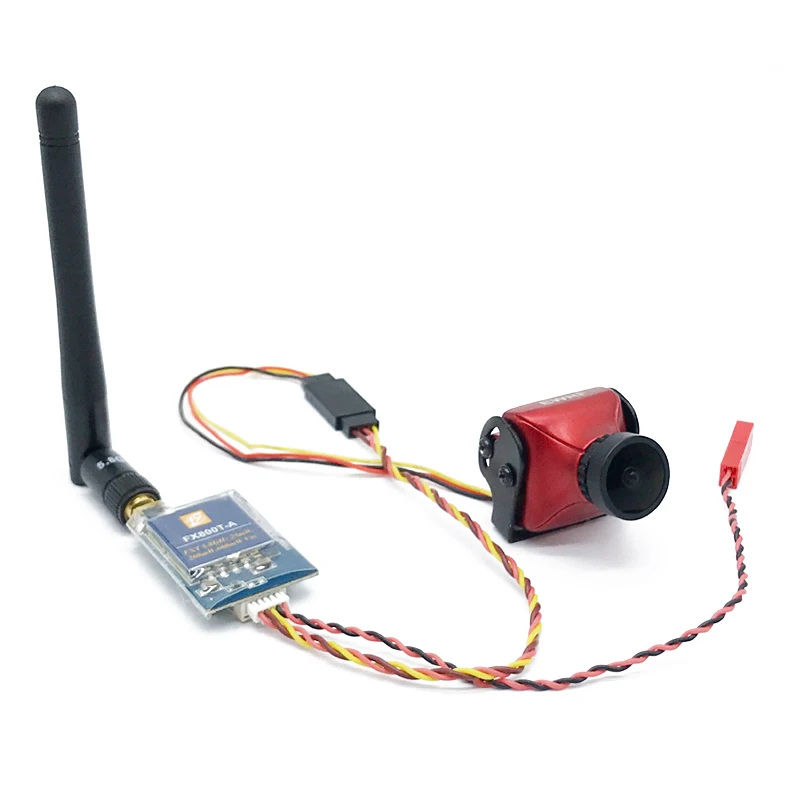 

5.8G 40CH 600mW AV Transmitter + HS1177 800TVL Camera FPV Combo System with Mic Super Back Light for Quadcopter FPV Racing Drone