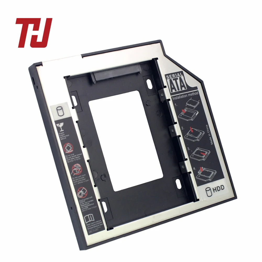  12.7mm SATA3 Interface 2.5 Inch Hard Drive Bracket SSD Adapter Optibay HDD Caddy DVD CD-ROM Enclosu