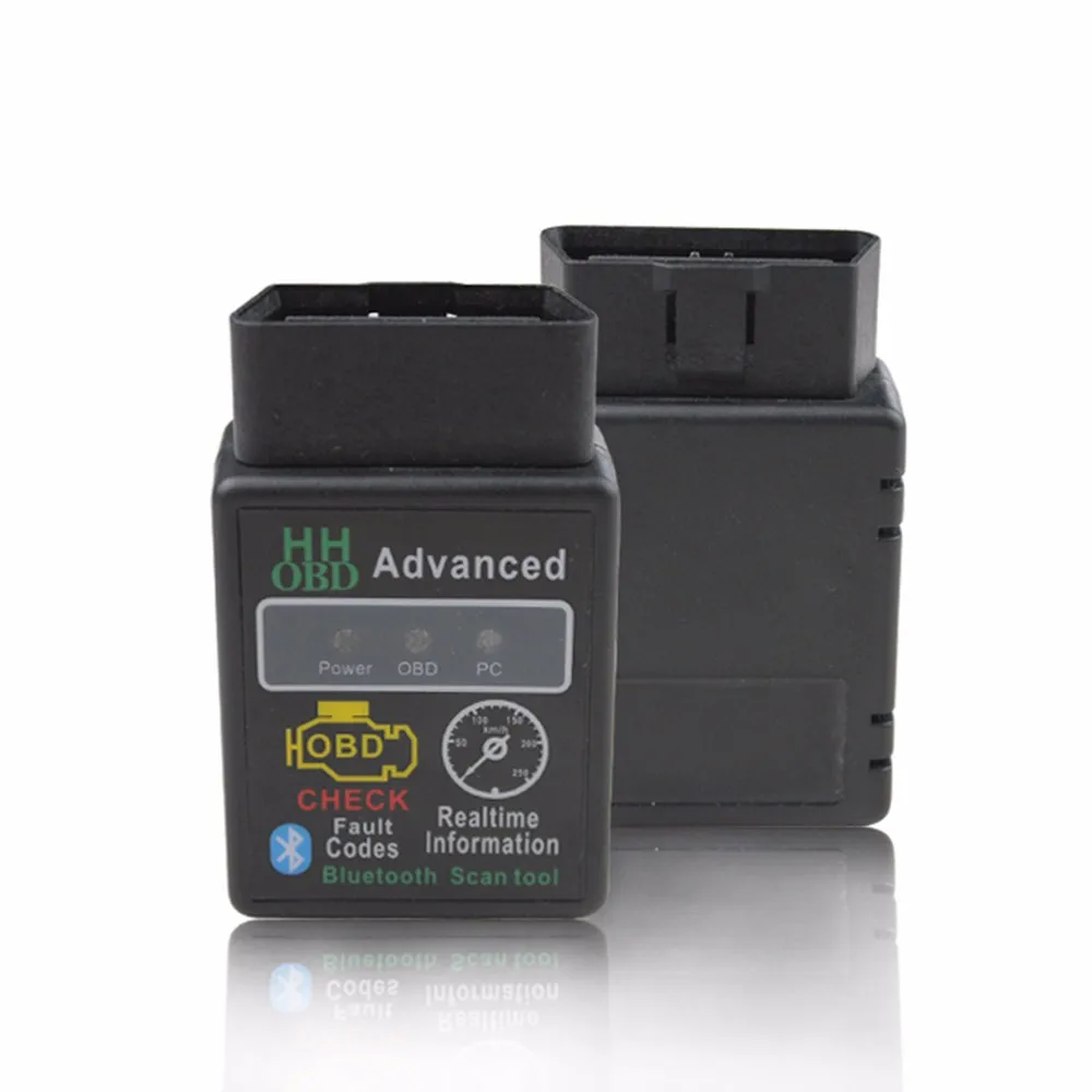 Лучшее качество Bluetooth ELM327 HH OBD 2 II автомобильный диагностический инструмент ELM 327
