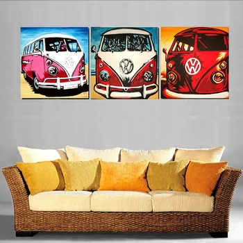 

5D DIY Diamond Mosaic Diamond Paintings Kit Car Cartoon Cross Stitch Diamond Embroidery Round Drill House Decoration