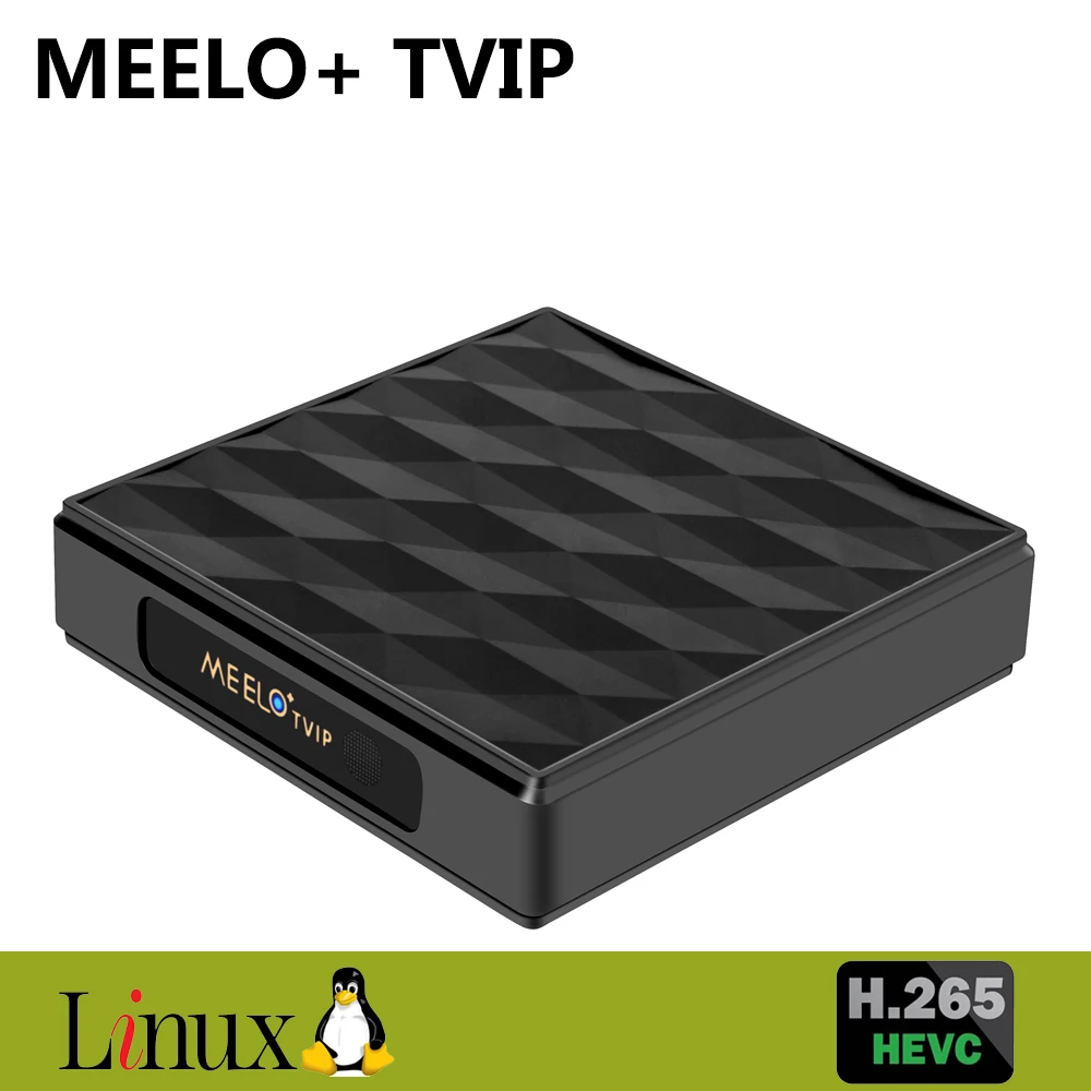 

MEELO TVIP Linux Smart TV Box Support M3U WEB portal Stalker IPTV Box 2.4G WiFi H.265 Media Player vs MAG 250 MAG 254 TVIP 605